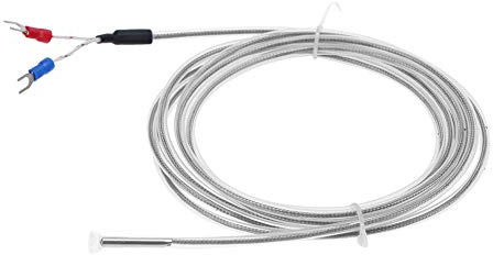 FTVOGUE K Type Thermocouple, Portable and Lightweight Temperature Sensor with High Sensitivity and Accuracy, and Alkali Resistant for Industrial Processes, Easy to Use and