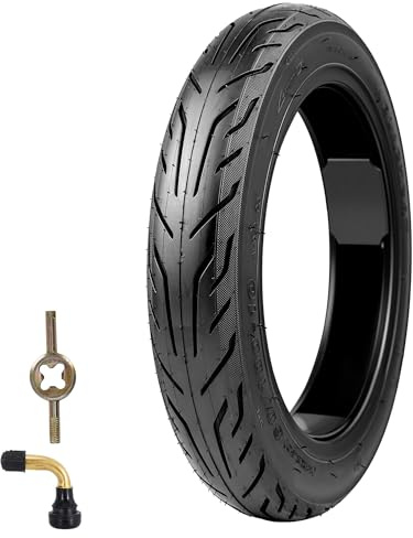 MEGHNA 14 Zoll Schlauchlos Reifen Solid Tires (14x2.50) für E-Bike/Elektrofahrrad - Pannensicherer Selbstheilender Reifen, 60/100-10, 36 PSI - Robuster Mantel ohne Schlauch