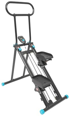 2025 Neues Stair Treppensteiger, Klettermaschine Zusammenklappbar, Stepper für Zuhause, Höhenverstellbar, Fitnessgeräte für Home Gym, Compact Folding Cardio Übung Climber