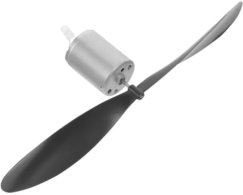 Kisangel Mini Generador de Energía Eólica Motor Eléctrico Pequeño, Kit de Mini Turbina Eólica para Enseñanza Científica, Modelo Educativo Portátil para Experimentos y Aprendizaje Práctico
