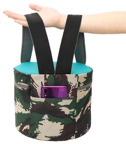 Sgabello Portatile Da Viaggio Sedia Con Cinghie Di Trasporto Per Lavoro