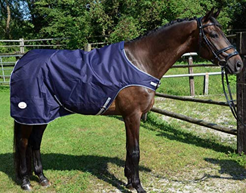 AMKA Führmaschinendecke atmungsaktiv, wasserdicht und atmungsaktiv 600 D dunkelblau