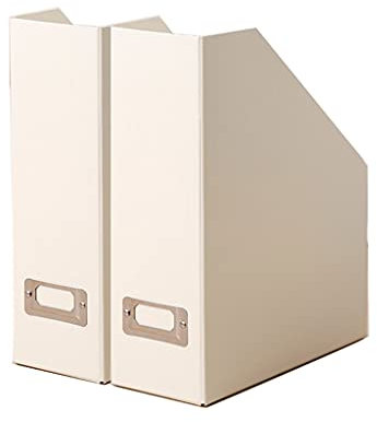 Nff Dateiregal, Faltbares Karton Magazin-Datei-Rack, Desktop-Datei-Teiler, Papierdaten-Magazin-Datei Aufbewahrungsbox (Color : Beige)