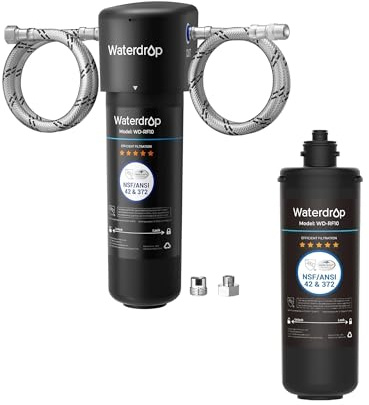Waterdrop 10UA Système de Filtre à Eau Sous Évier (Avec 1 Filtre Supplémentaire)