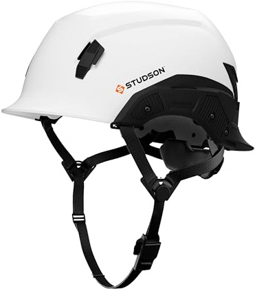 STUDSON SHK-1 Non-Vented Safety Helmet - Type 2 Class E (White, L/XL 58-63cm)