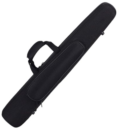 CoudarTitie Clarinet Case with Adjustable Shoulder Strap for Musicians, Black