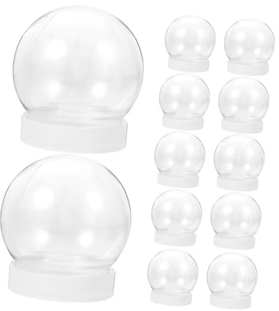 PRETYZOOM Kit de 12 de Nieve para Manualidades Navideñas Accesorios para de Y Nieve