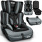 KIDUKU® Kindersitz 9-36 kg (1-12 Jahre) mit Kindersitzunterlage - Autositz ECE R129/03, Gruppe 1/2/3 Autokindersitz Kinderautositz