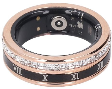 Anillo Inteligente, Seguimiento del Sueño Portátil, Rastreador de Actividad Física, Resistente Al Agua IP68, Carga Surport, para Hombres y Mujeres Que Hacen Ejercicio en el (8)