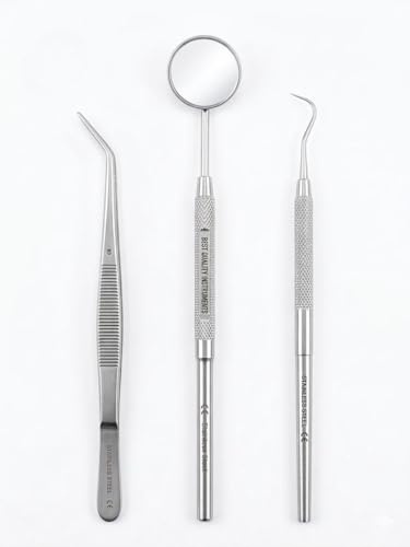 Kit per Pulizia Denti, Kit per Dentista, Composto da 3 Articoli! (1 Kit)