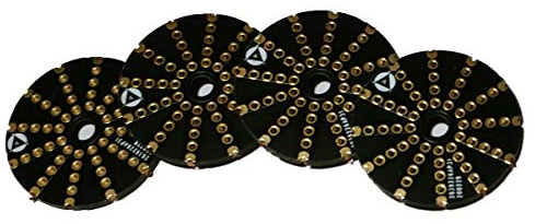 MBSS Micro Round Solderable Breadboard Proto Board PCB 4 Pack