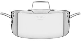 Tramontina 3-Ply Stainless Steel Casserole 24cm (4.7l)