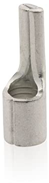 Intratec Stiftkabelschuh, 10mm²– Kabelschuhe unisoliert, Quetschverbinder aus reinem Kupfer, galvanisch verzinnt, Stiftform DIN 46230, 50 Stück