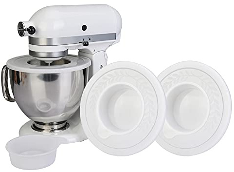 2 Stück Mixer-Schüssel-Abdeckungen für KitchenAid 4,5–5 Quart Kippkopf Ständer Mixer Schüssel Abdeckungen Deckel