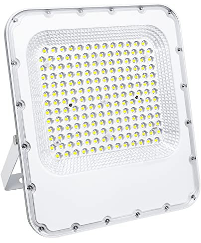 Willpower Faretto LED da Esterno 150W 15000LM Faro LED IP66 Impermeabile Proiettore LED 6000K Bianco Lampada Luce di Sicurezza a LED 80V-260V Illuminazione per Giardino Garage Cortile Patio Corridoio