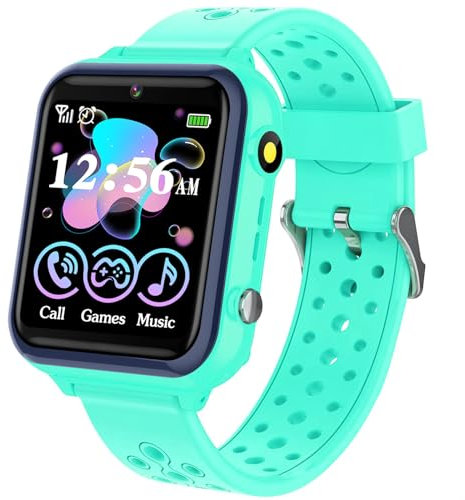 Smooce Kids Smart Watch with Phone Calling SOS Games Music Camera Video Alarm Recorder, Kid Watch for Boys Girls 4-10 Years Old Birthday Gifts