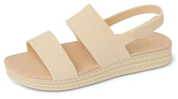 REEF Water Vista Womens Platform Sandal, Water Friendly, Adjustable Strap, Vintage Oasis, 6