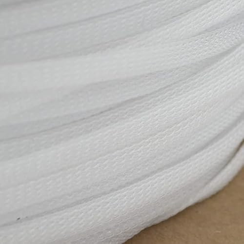 2/5/10/20M Braided Cable Sleeve 3 4 6 8 10mm Single PET Expandable Nylon Data Keyboard Cable Sheath Protector Wire Wrap-Clear,6mm,2 meters