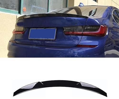 QCHIAN Auto Heckspoiler Spoiler für BMW 3er G20 G28 2019 2020 2021, Auto Kofferraumspoiler Heckflügel, Kofferraumlippe Spoiler Dachspoiler Heckspoiler Flügellippe Auto Zubehör