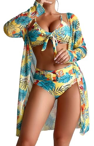 Cocila Guy Fawkes Night Deals Plus Size Bikini Top One Shoulder Bikini Set Women's Bandeau Swimming Costume Metallic Bikini Sets for Women High Waist Bikini Set Warehouse Clearance