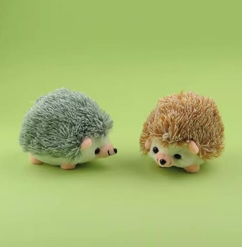 ZHONGJIUYUAN Nadelkissen mit Igel-Design, 2 Stück in 2 Farben