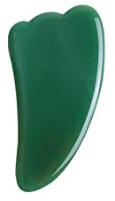 BIANMTSW Grünes Urin-Augenmasken-Set, natürliches Jade-Kristall-Augen-Relax-Schlafmaske, Gesichtsroller, Gua-Sha-Massage, Typ 08 Voller Textur