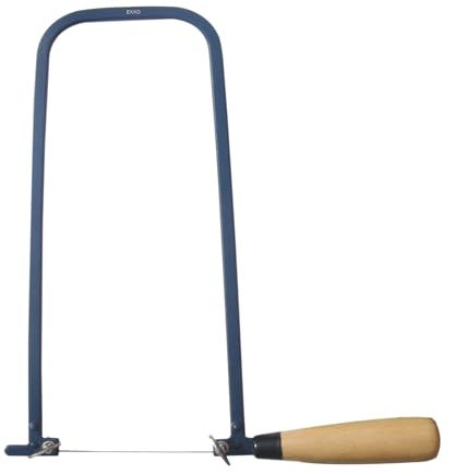 EXXO Fretsaw Deep Throat with Blade, 5 Rectangular HSS Blade, 11-1/2 Depth of Cut