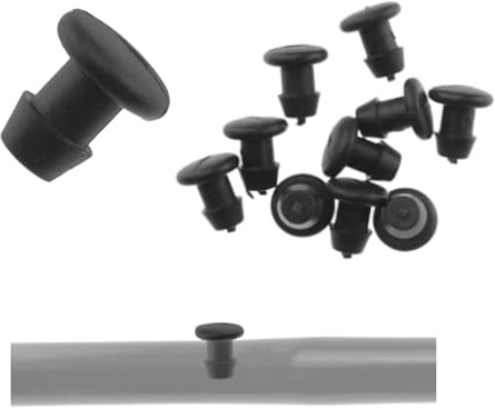 Pack of 20 Goof (Repair) Plugs 4mm Barb - Micro Irrigation Fitting Connector Adaptor for Micro tubing in Irrigation System.