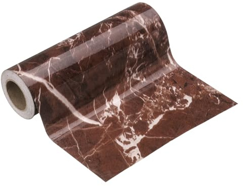 sourcing map Papel tapiz de grano de madera de 6 pulgadas x 16.4 pies, PVC, autoadhesivo, marco texturizado, impermeable, papel tapiz decorativo para pared, suelo, puerta, mesa, gabinetes, escritorio