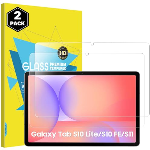 MoKo 2 Pezzi Pellicola Protettiva per Samsung Galaxy Tab S10 Lite/S10 FE/S9 FE 5G 10,9 e S11/S9 11, Vetro Temperato Durezza 9H, HD Trasparente, Ultra Resistente, Compatibile con Custodie