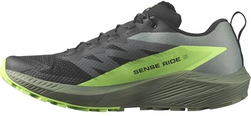Salomon Sense Ride 5 GTX Trailrunningschuhe India Ink/Carbon/Dragon Fire UK