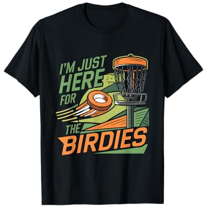 Discgolf Frisbee-Golf ist genau das Richtige für das Birdie Disc-Golfen T-Shirt