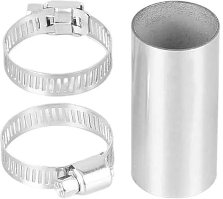 Tubo Di Scarico Tubo Flessibile Sfiato Del Gas In Acciaio Inossidabile Con Connettore Per Tubo Di Scarico Del Riscaldatore Di Parcheggio Diesel Da 24 Mm Con Morsetti Scarico Dellauto Tubo