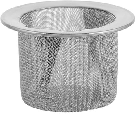 DIYEAH Windshield Washer Fluid Filter Wiper Spray Bottle Filter Funnel Stainless Steel Strainer Prevents Wiper Clogs Silver 1.65 x 1.65 x 0.94 Inch