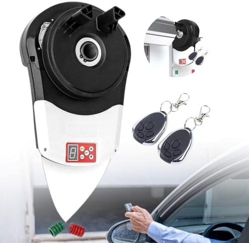 Roll Up Door Opener with Silent Obstacle Detection and 800N Lift Force Motor for Garage and Rolling Doors