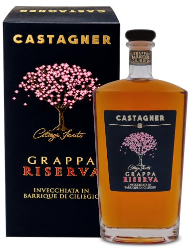 Castagner Grappa Riserva Barrique di Ciliegio 700 ml 37,5% astuccio