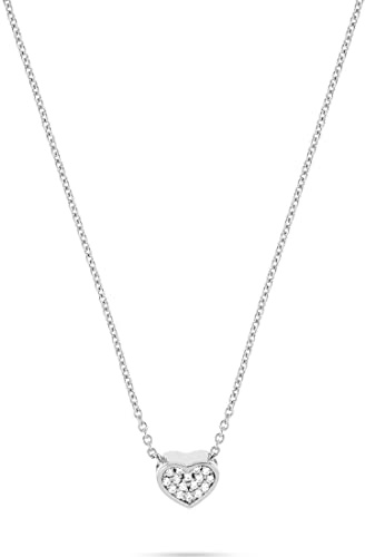 JETTE Damen-Kette 925er Silber 16 Zirkonia 32020318