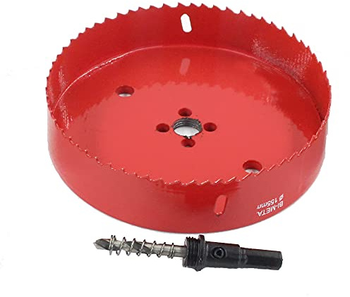 1 scie cloche M42 durable de 150 mm, ensemble de forets pour percer le bois, le plastique, l'aluminium, l'acier inoxydable, les cloisons sèches