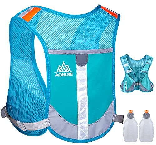 Tyuodna Ultraleicht Laufrucksack,Trinkrucksack Laufen,Trailrunning Rucksack,Laufweste Herren und Damen,Hydration Pack Fahrradrucksack für Draußen Sport, Laufen,Wandern
