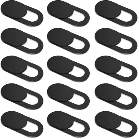 Gasea 50 Pack Ultra-Thin Webcam Cover Slider (0.027 Inch), Privacy Camera Blocker for Laptop, MacBook Pro/Air, iPhone, iPad, Tablet, PC, iMac
