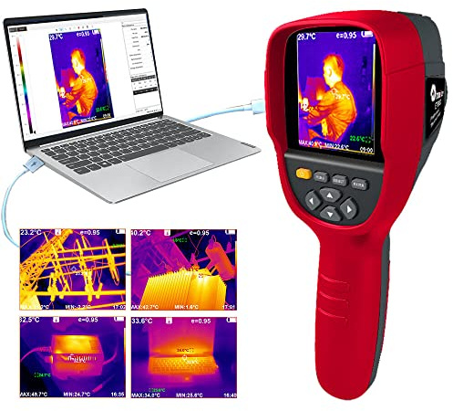 ET692D Caméra thermique infrarouge portative 320 x 240 -20 ℃ ~ 350 ℃ Analyse de logiciel PC Caméra d'imagerie thermique industrielle Thermomètre infrarouge