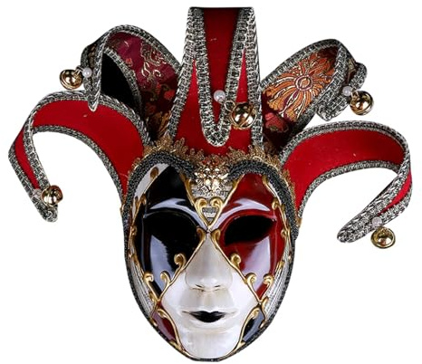 Damen Karneval Maskenball Venezianische Maske Ball Augenmaske Fasching Masken Weiße Faschingsmaske Für Schwarz Fastnacht Dekoration Masquerade Mask Kostüm Halloween Venedig Venetian Herren Männer
