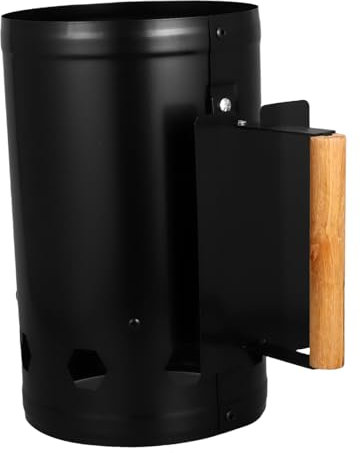 SUPVOX Charcoal Bucket for Ignition Burning Carbon Barrel Lighting Carbon Barrel for Outdoor Camping and Barbecue Made of Steel Material Easy to Use Random Color