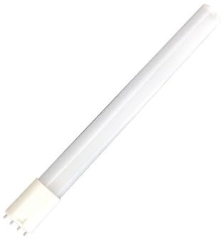Lot de 4 Lampes LED AC85-265V 18W 410mm 2G11 360° Tube Haute luminosité(Natural White)