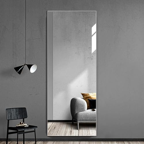 Meefmly Selbstklebender Acryl Klebespiegel 40 x 120 cm Ganzkörperspiegel 2 mm Dicke Spiegel zum Kleben für Tür und Wand Spiegelfliesen selbstklebend für Schlafzimmer Wohnzimmer Kinderzimmer