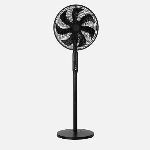 ABRILA - Ventilador 3 en 1 Mixin 60w | 3 Velocidades | Aspas de 7 | Fijo y Rotatorio | Suelo/Pared/Sobremesa | Negro