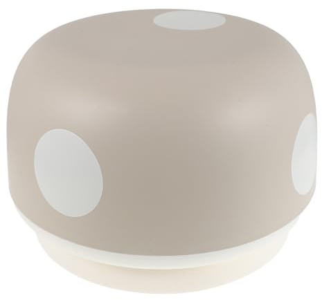 Veemoon Tabouret de Champignon Gris 18 CM, Marchepied Antidérapant pour Chambre D’Garçon et Filles, Repose-Pieds Léger et Facile à Nettoyer, Tabouret Multifonction pour Salle de Bain, la