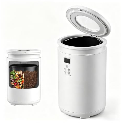 MIAOXIAOLONG Composteur Électrique 4,5 L pour Cuisine Intérieure