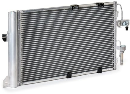 RIDEX 448C0018 Klimakondensator Klimaanlage Auto mit Trockner Kompatibel mit OPEL Astra G CC T98 1850073 1850112 1850291