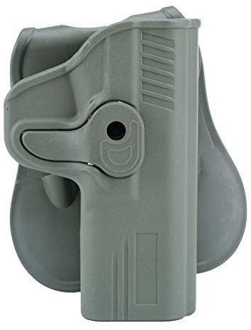 Left/Right Hand User Airsoft Hunting Pistol Holster Detachable Military Tactical Belt Gun Holster Movie Prop